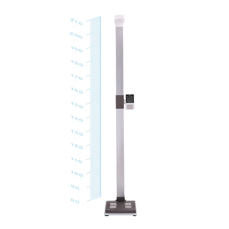 BYH05 200kg Pharmacy Human Body Weighing Scale Height and weight scale BMI Analyzer Scale Fat Analyzer with Printer and RS323