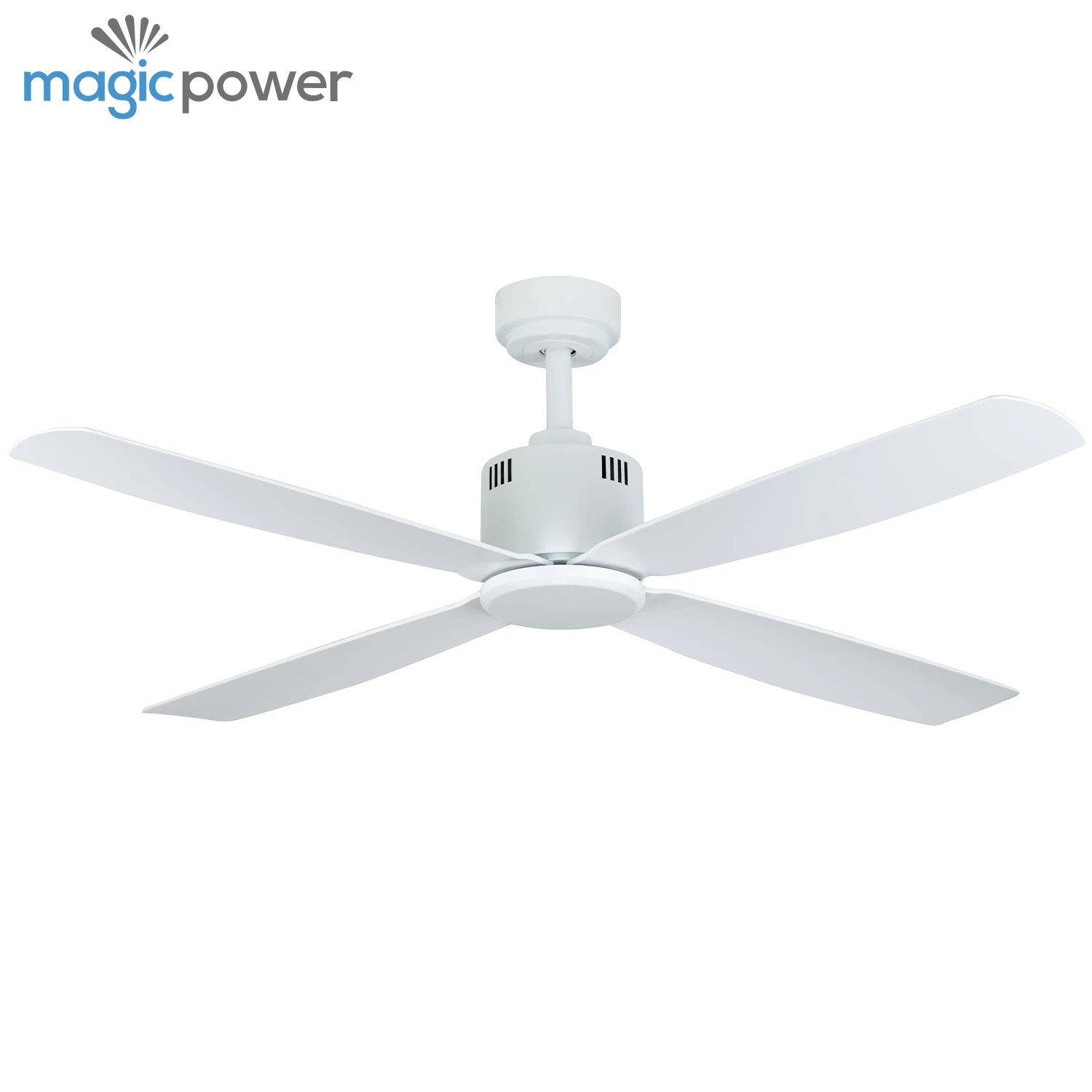Designer Design 52 Inch ABS White Blade 110 240 Volt Home  Modern Decorative Indoor Fancy Ceiling Fan