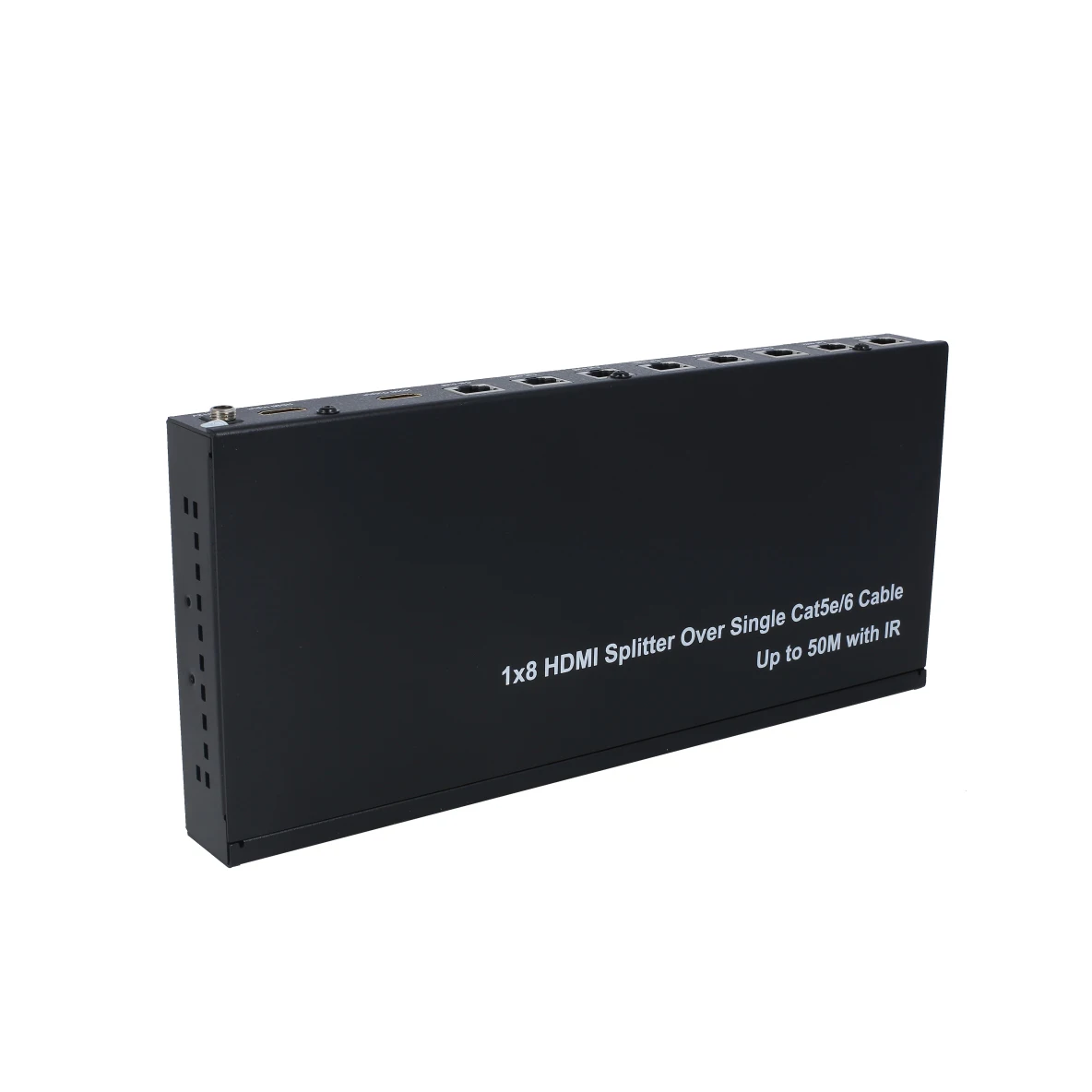 SX-SPE108 1080P HDMI 1X8 HDMI to UPT with RJ45 Repeater output Splitter Extender Via 50m Cat5/6/7