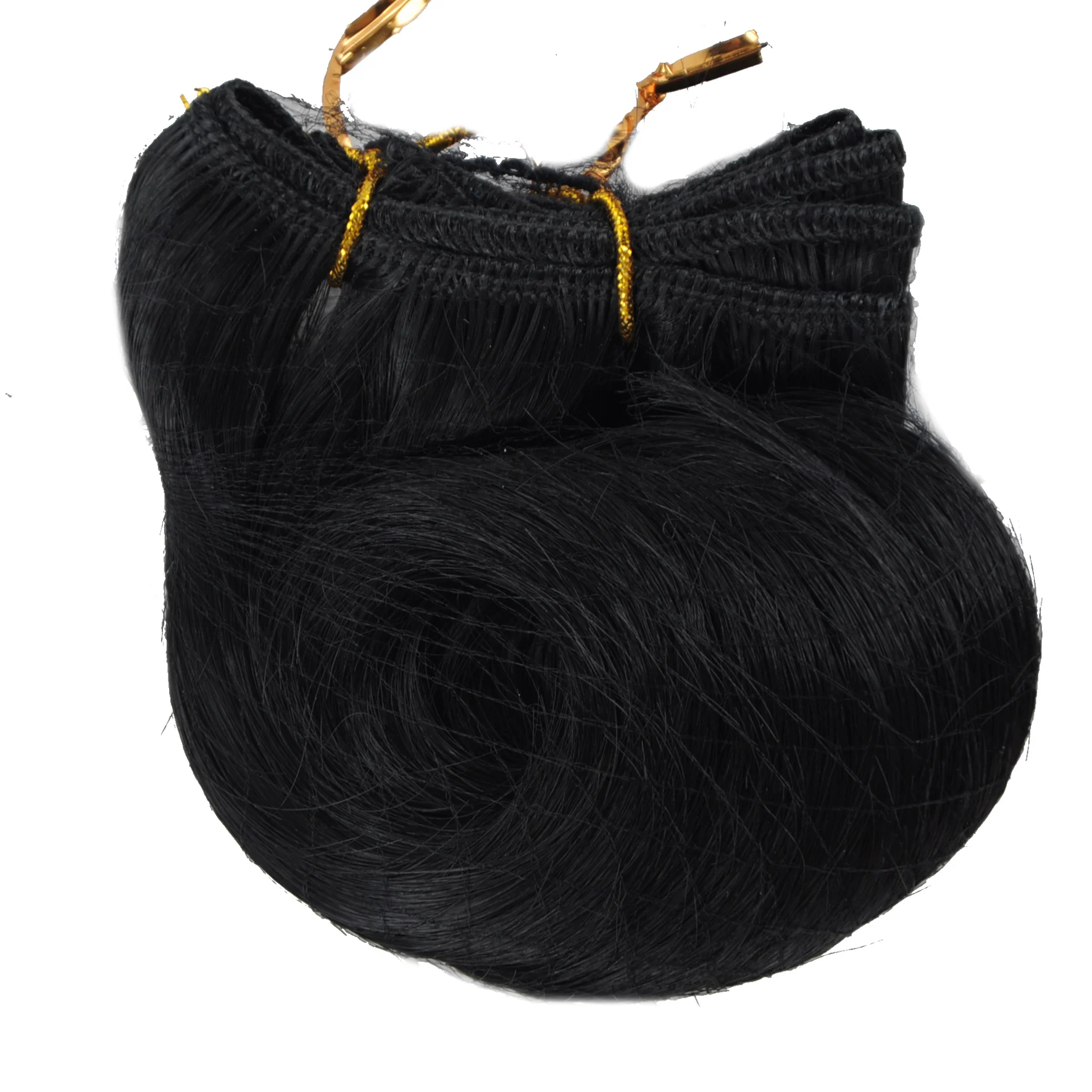 
Palace 8 Inch hair weft body wave hair style 1 package 4 bundles synthic hair extensions color 1# 