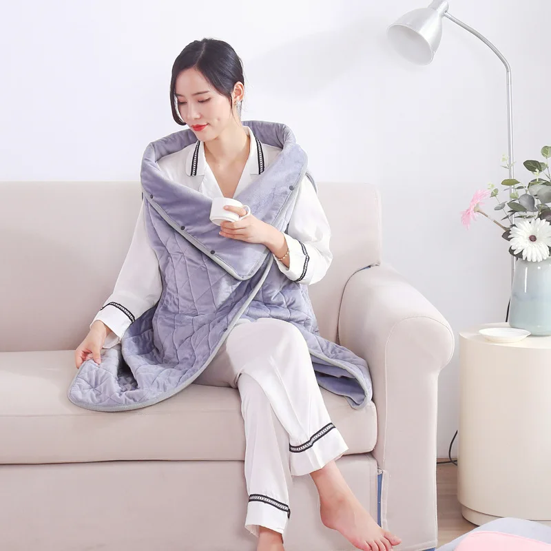 Large Electric Blanket Powered By Power Bank Winter Bed Warmer USB Heated Blanket Body Heater