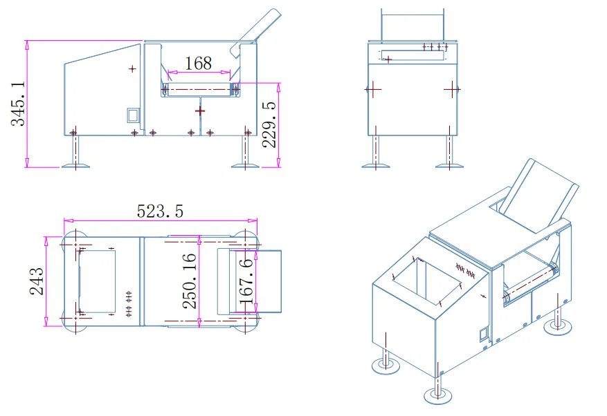 Мини-тип чековый дозатор для небольшого веса соус чай пакетик упаковочная машина