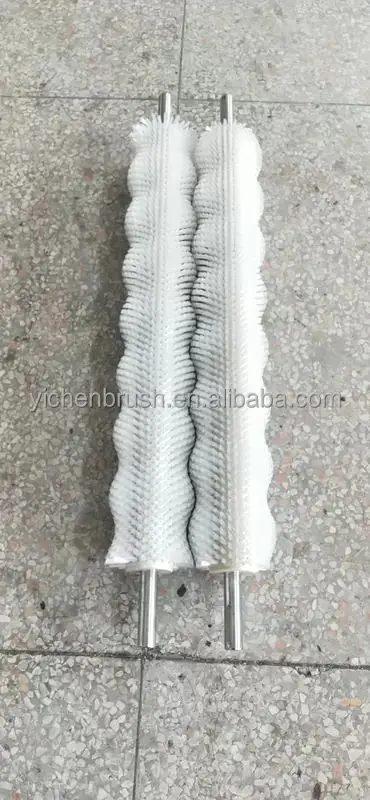 Industrial DIY Grade Cylindrical Roller Brush Dust Removal Rollers Fruit Vegetable Washing Machine OEM Support Accessories