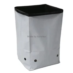 Garden UV resistant PE polyethylene plastic seedling/planting bags for vegetable/plants