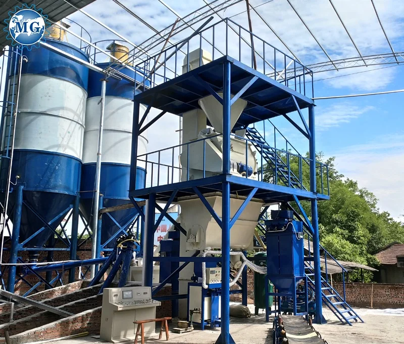 New Types less Investment cement sand mixing equipment for dry mortar production line