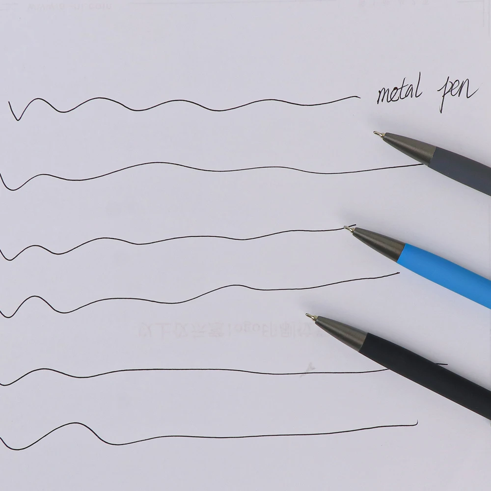 ANI Hot Selling Products 2024 Luxury Business Personalized Gel Oil Pen Hotel Office Use Custom Logo Metal Pen