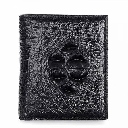 wallet factory ins hot sale alligator style slim wallet for business men, crocodile pattern short purse for men