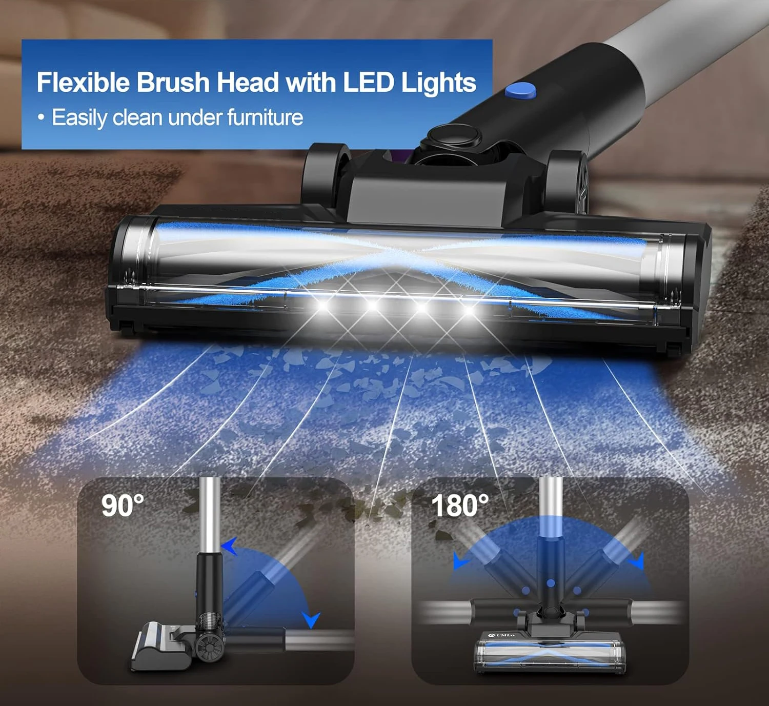 S500-250W New Cordless Suction Sound Cyclone Charger Cleaners Tile Rechargeable Best Cordless Vacuum Cleaner