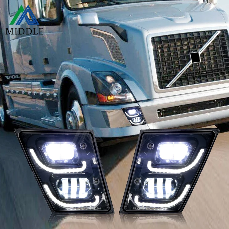 Новое поступление, американский грузовик 2021, американский грузовик, полноприводные Противотуманные фары для VOLVO VNL 2003-2017