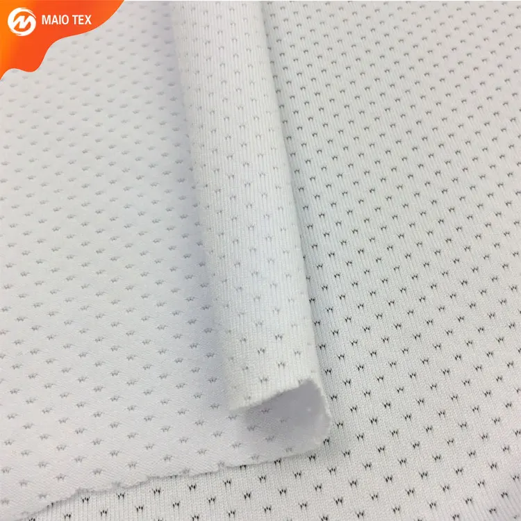 
china wholesale quick dry lycra functional polyester mesh fabric for sportswear 
