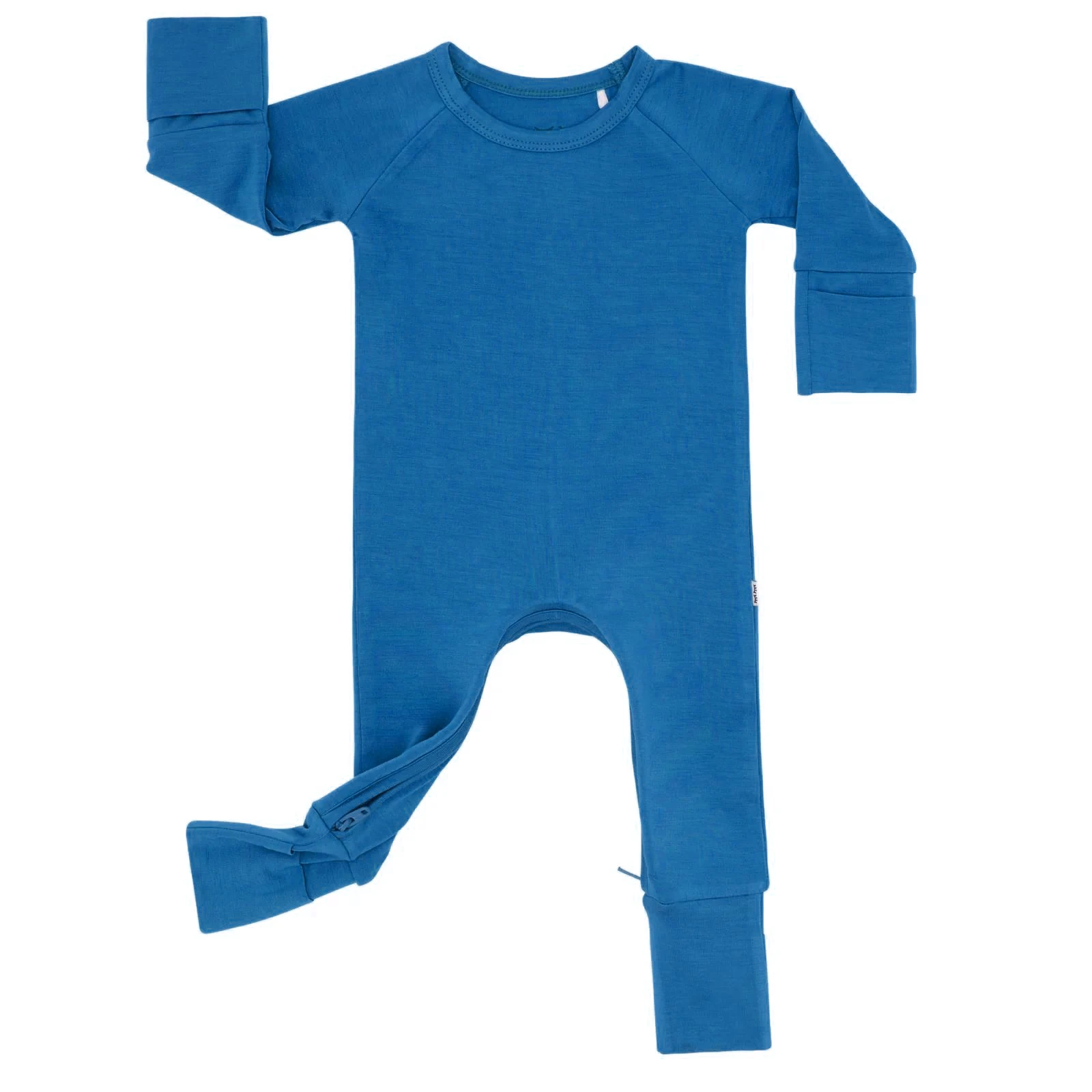 Bamboo Zipper Baby Pajamas Newborn Baby Clothes Clothing Natural Fabric Plain Solid bamboo sleeper Long Sleeves