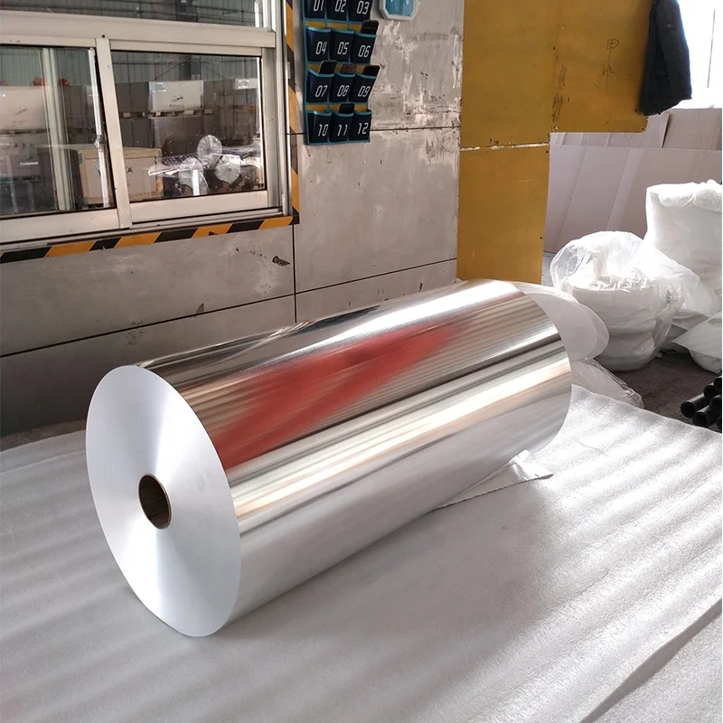 1235 O Temper aluminum foil 6.5 micron 1200mm for food packaging in Korea