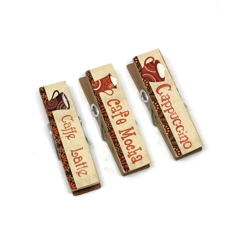 interesting owl promotional wooden clips,wooden clip magnet for decoration