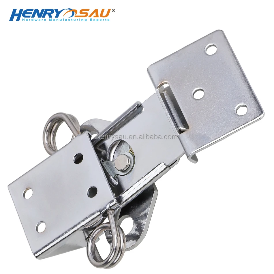 solid & stable wooden case import&export packing case clasp butterfly lock core big 304 stainless steel fastener twist latch