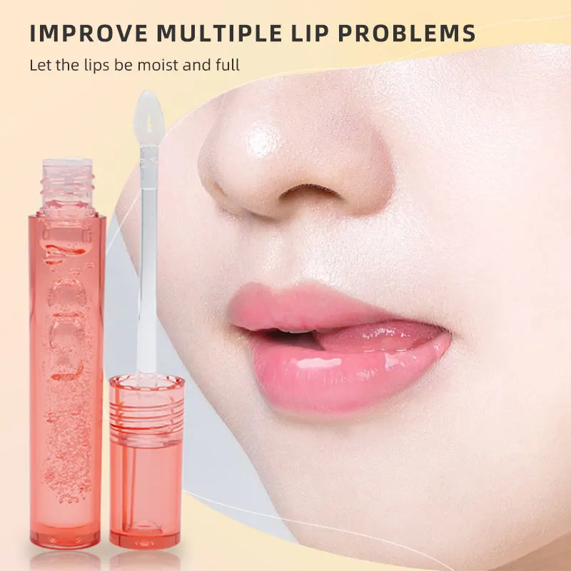 OCHAIN Hydrating Flavoring Custom Logo Vegan Private Label Plumper Gloss Lip Oil