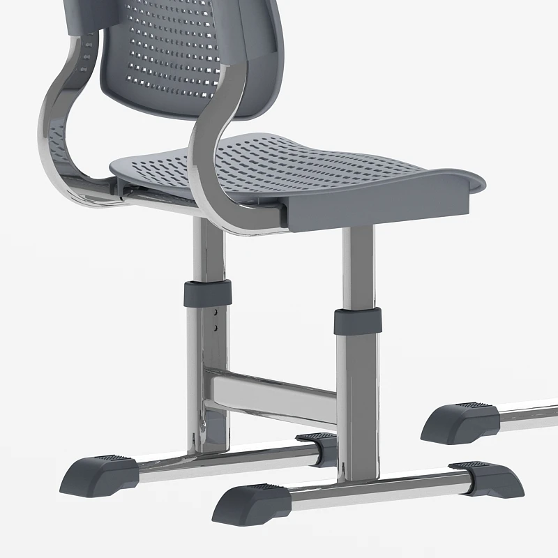 Modern classroom kids drawing table chairs wooden elementary school furniture student study single seater table and chair set