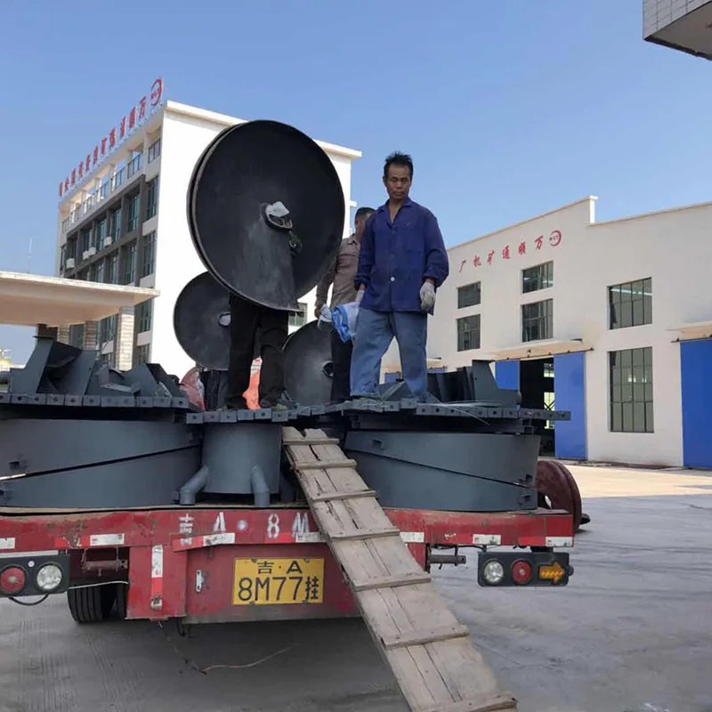 wanshuntong Fiber Glass Spiral Chute Concentrate Lead Ore Concentrate Gold Processing Spiral Separator