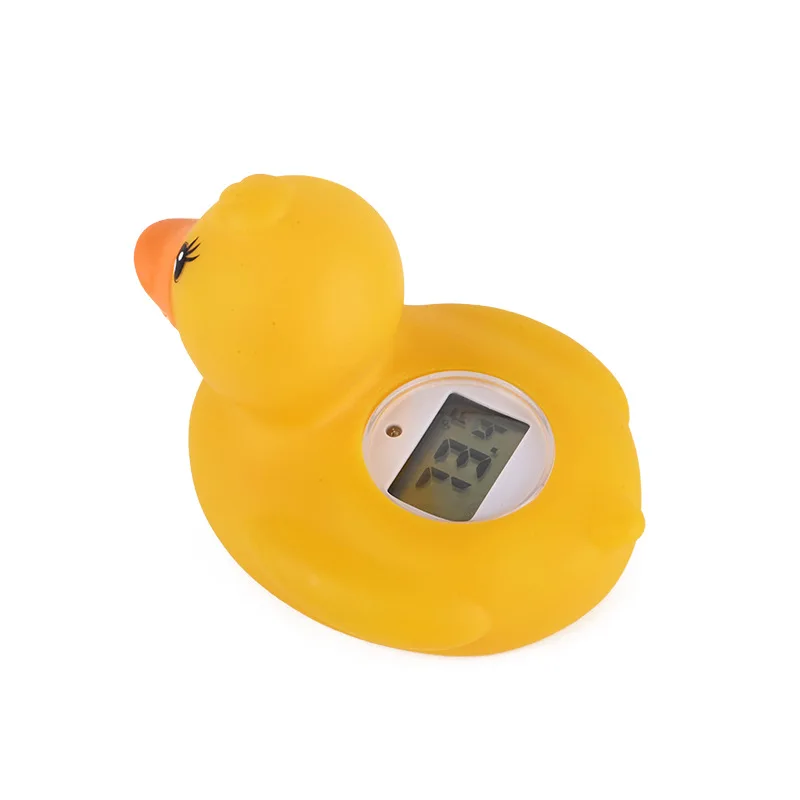 Test Report Hot sale Factory float waterproof safety Digital water Baby Bath Thermometer Duck Shower Thermometer for Kids