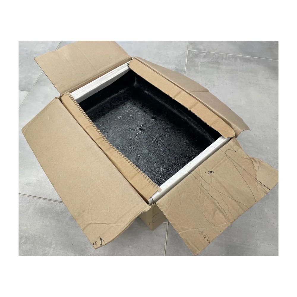 Асфальтовый битумный стальной барабан, оптовая продажа, русский полимерно-битумный герметик в коробках «Bitunova»