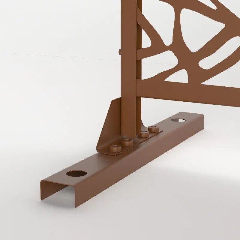 gold divider hand-painted wooden screen room divider indoor metal screen