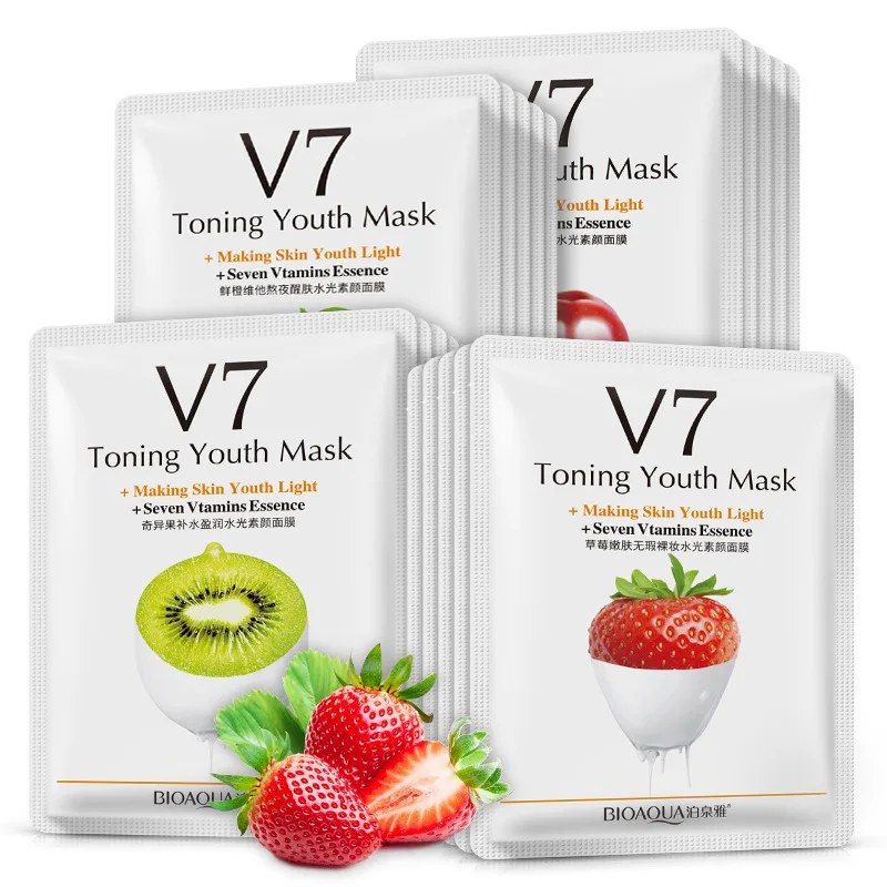 fruit essence water control oil control facial skin care Orange Strawberry Kiwifruit 30mlFruit moisturizing face mask