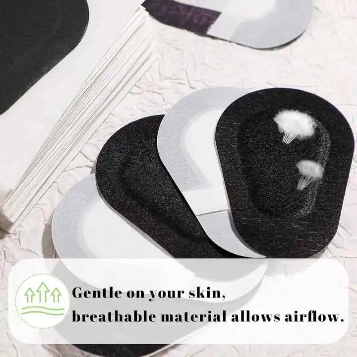 80 Pcs Adhesive Eye Patches, Eye Patches for Adults Eye Pad Disposable Eyepatch Latex Free Adhesive Bandages for Baby Kids