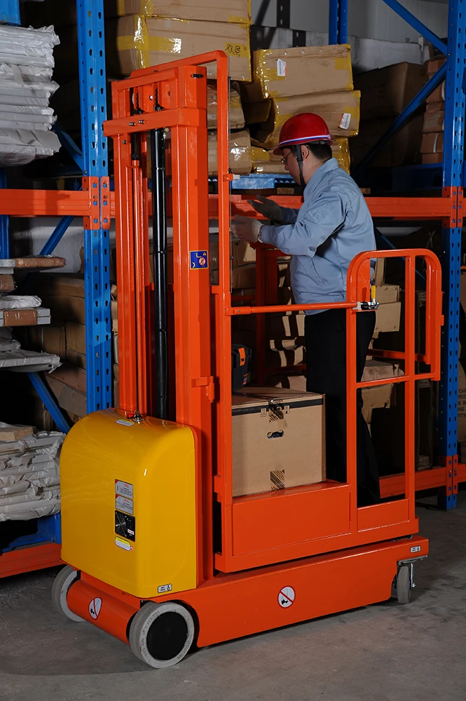 High quality electric cherry order picker with certificate CE