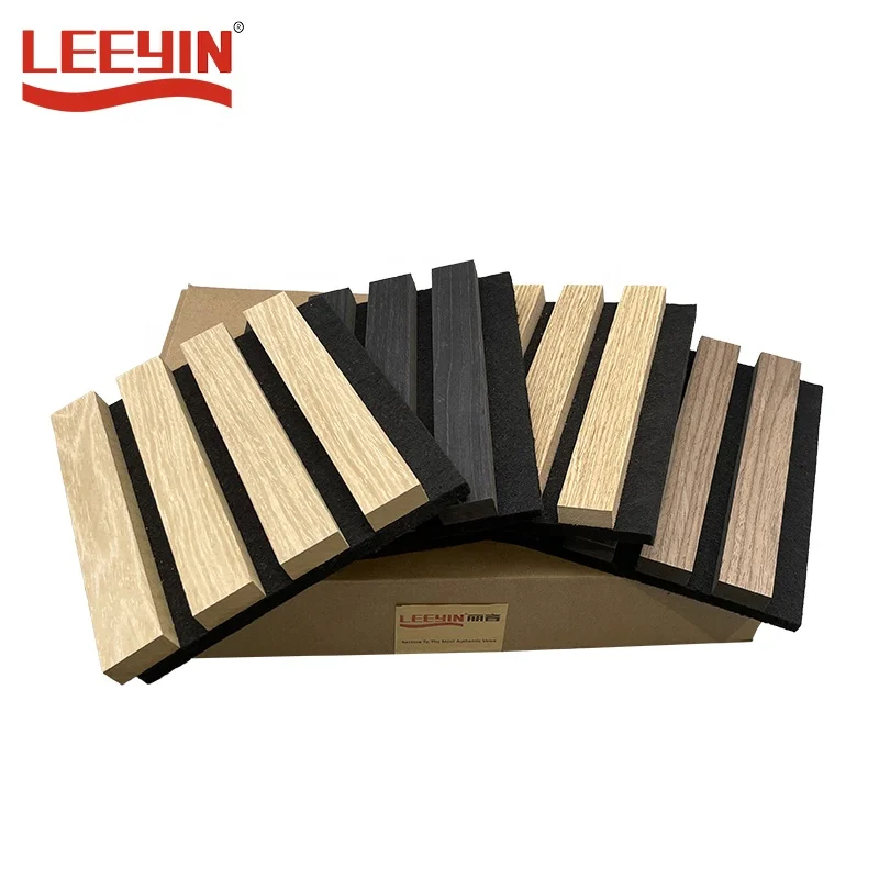 Free Sample Modern Wood Wall Panels Wood Slat Accent Walls Sustainable Akupanel Acoustic Panel Wooden (1600496845700)