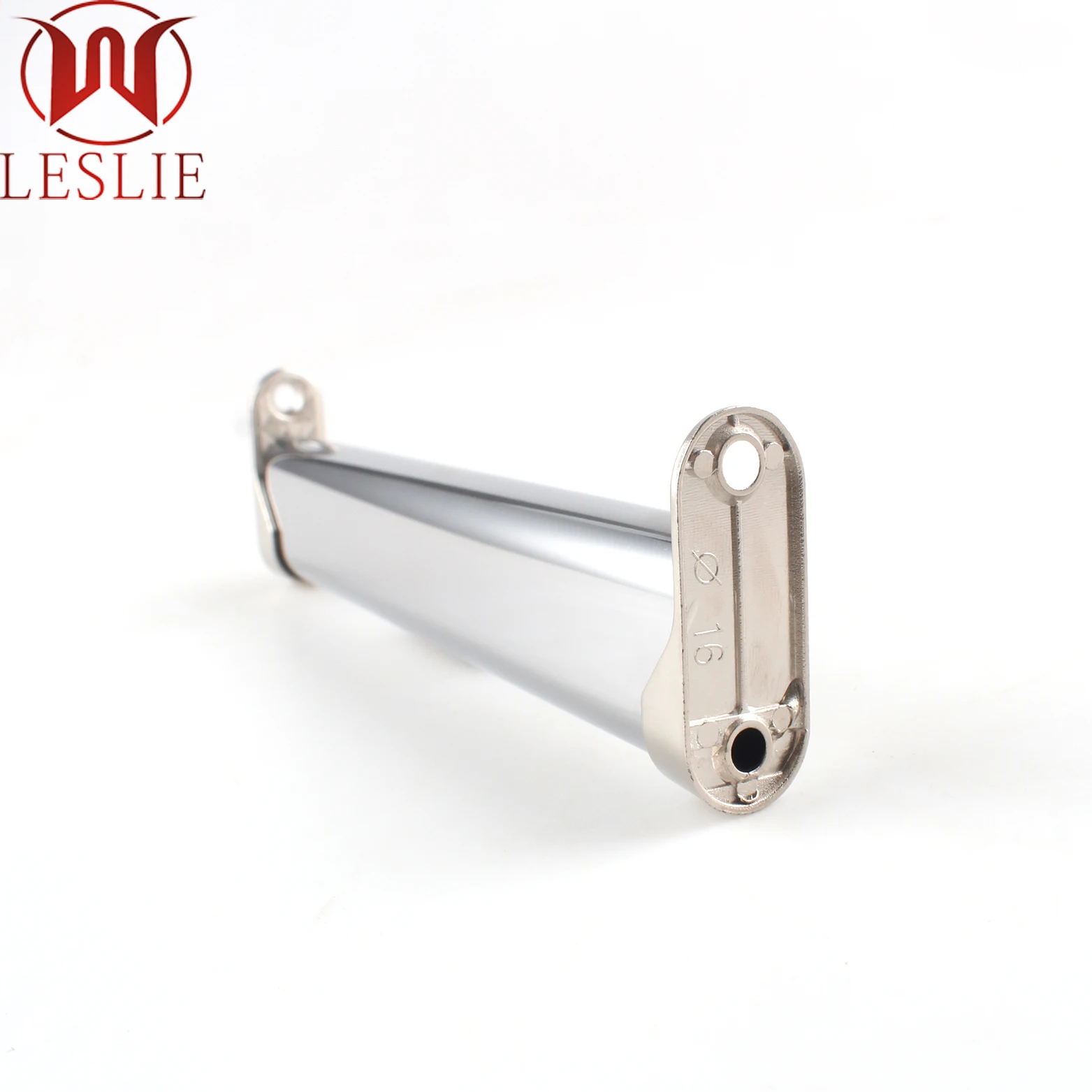 Steel Pipes Round Wardrobe Pipe Chrome-plated circular wardrobe support tube clothing rod support wardrobe hanging rail support