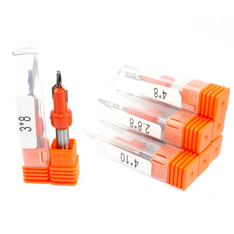 LAVIE 1pc 8mm Shank HSS Countersink Woodworking Router Bit set Milling Cutter Screw Extractor Remon Demolition-C C08339