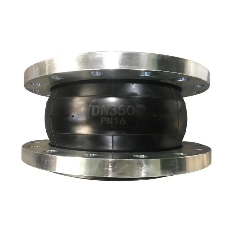 Plumbing Materials Single Sphere Epdm Flexible Flange Rubber Bellow Compensator Expansion Joint