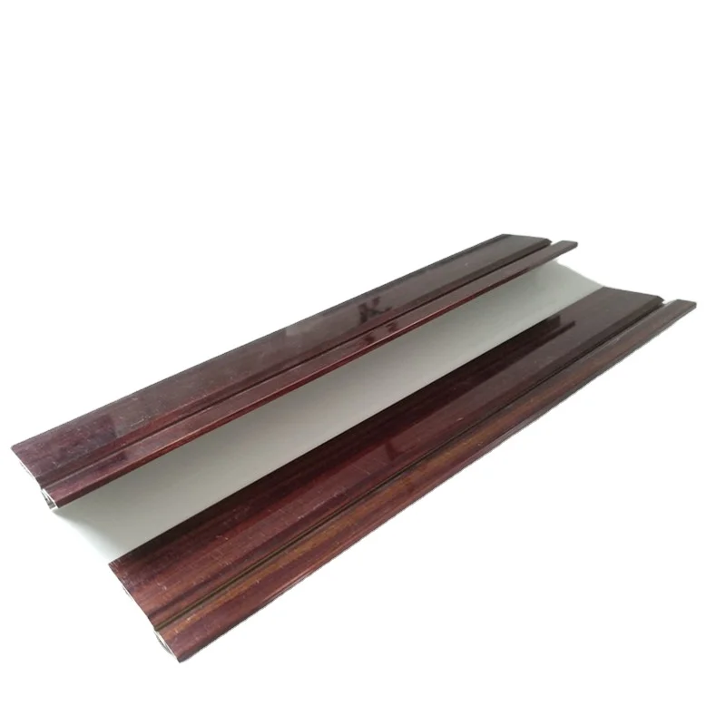 aluminium skirting profile for wall timberlook aluminium aluminium profile connector