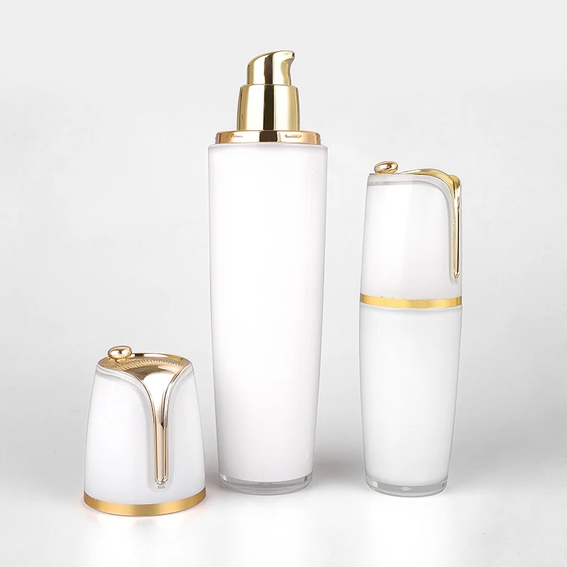 5 10 15 20 30 g 20 30 80 ml customize luxury package cosmetic emulsion bottle set skin care pot cream acrylic