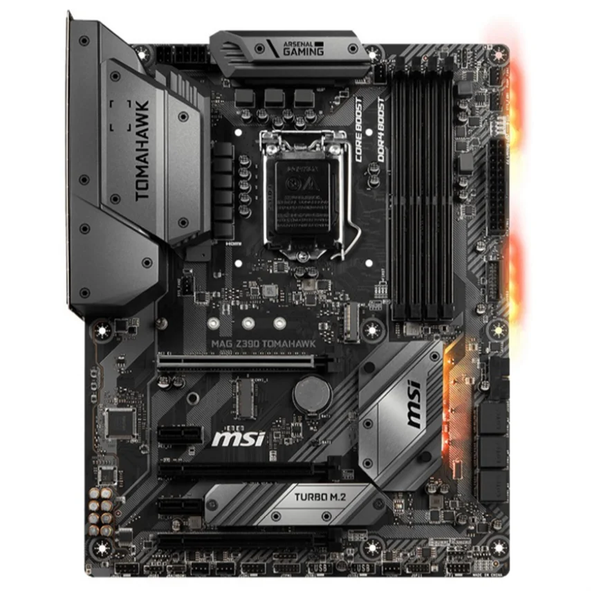 Xiaoban MAG Z390 TOMAHAWK TOMAHAWK Missile esports game board large board 5V RGB