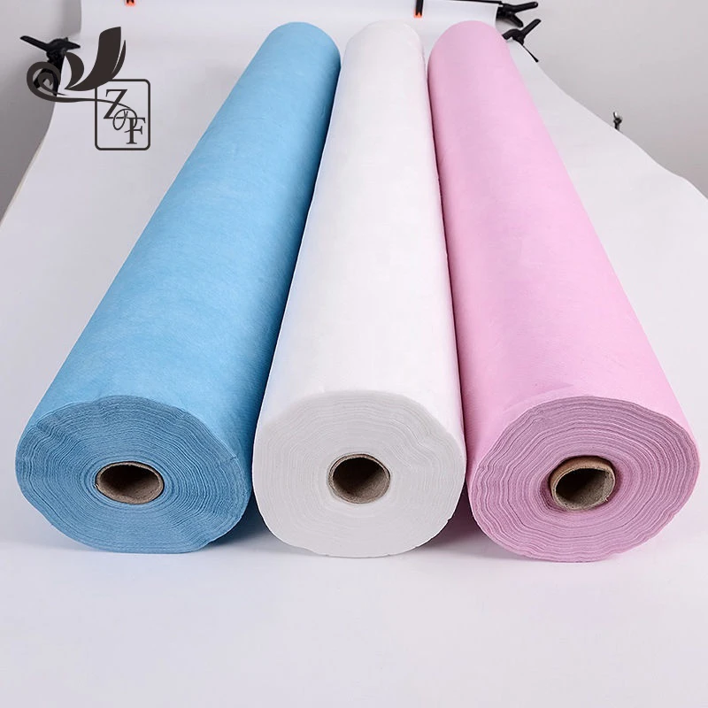 Nowoven Medical Disposable Bed Cover Sheet Waterproof Standard Hotel Bed Sheet Roll For travel