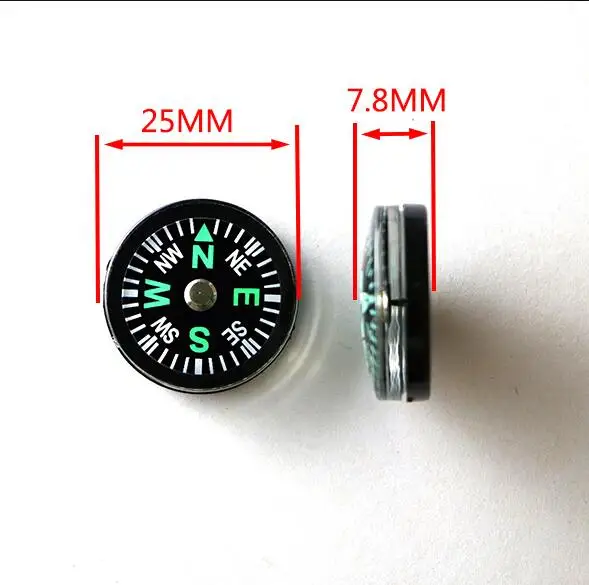 25mm Plastic mini Compass For Promotion/Muslim compass