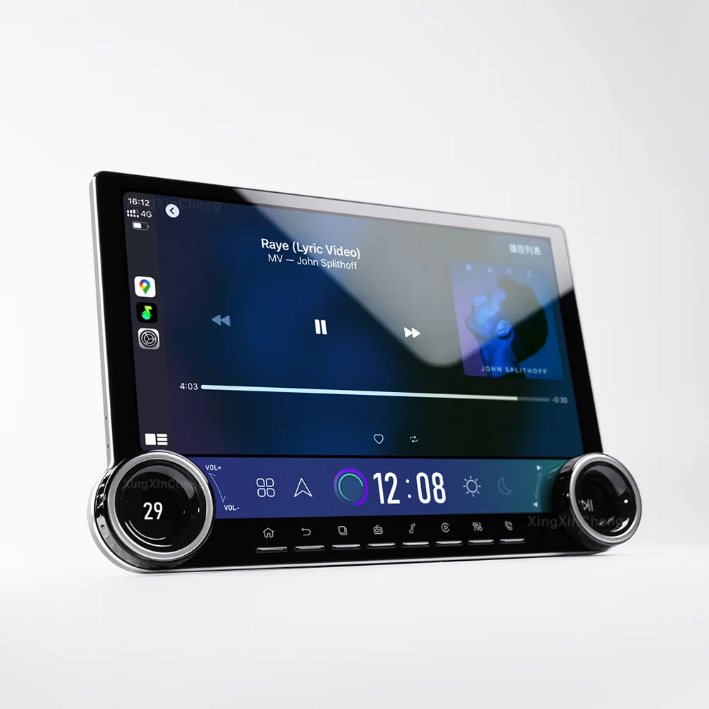 Universal 12.95-inch Android 13 DSP Audio Head Unit Diamond QLED 2K Player Screen Audi Car Play with Auto Features