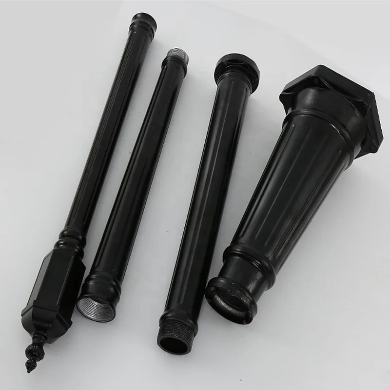 3m removable solar garden light pole easy install easy transport street light post