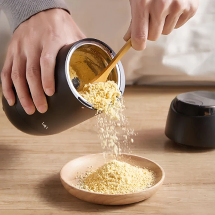 150W Electric Coffee Grinder with 50g Grinding Cup for Household Beans Spices Nuts Grains Milling