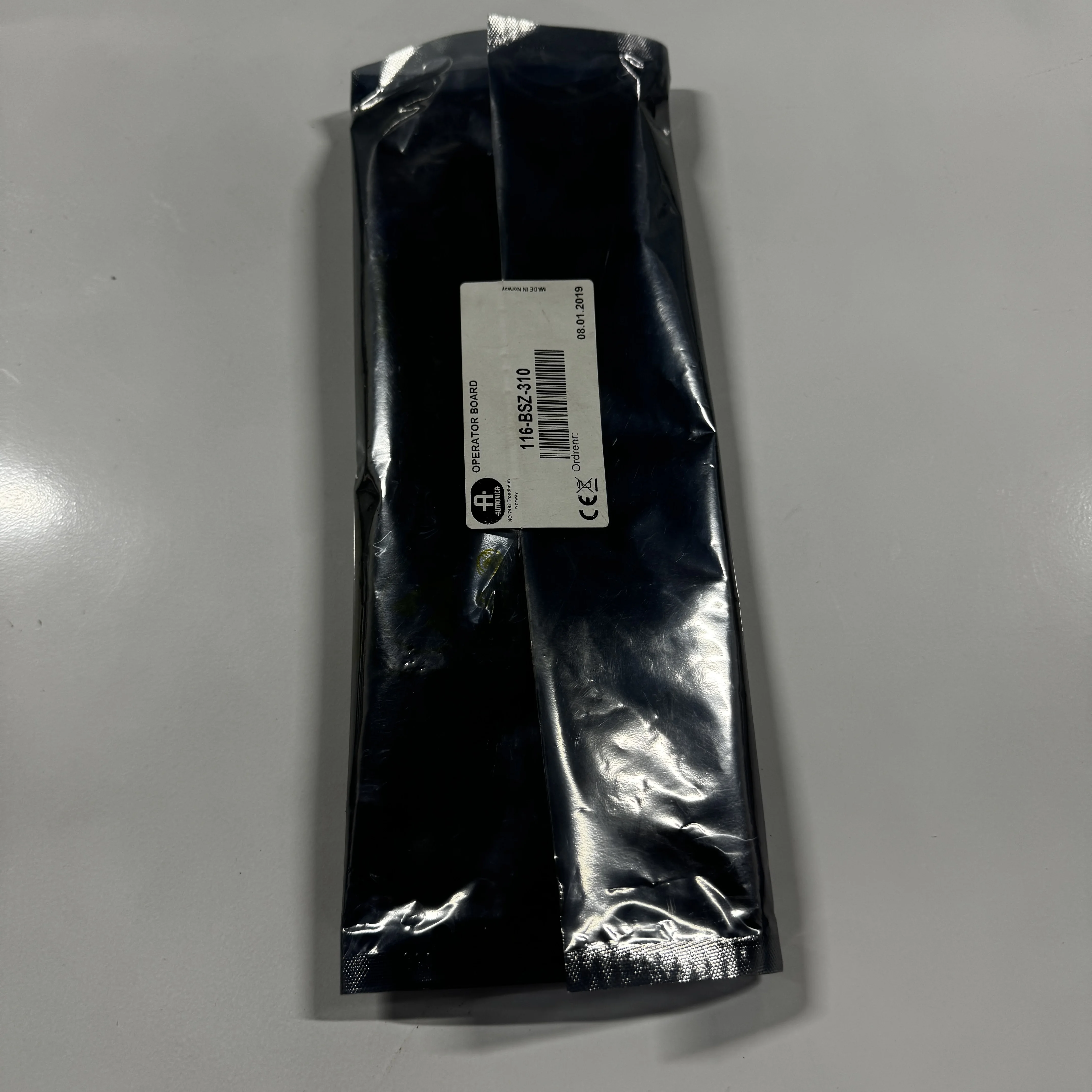 AUTRONICA 116-BSZ-310 OPERATOR BOARD