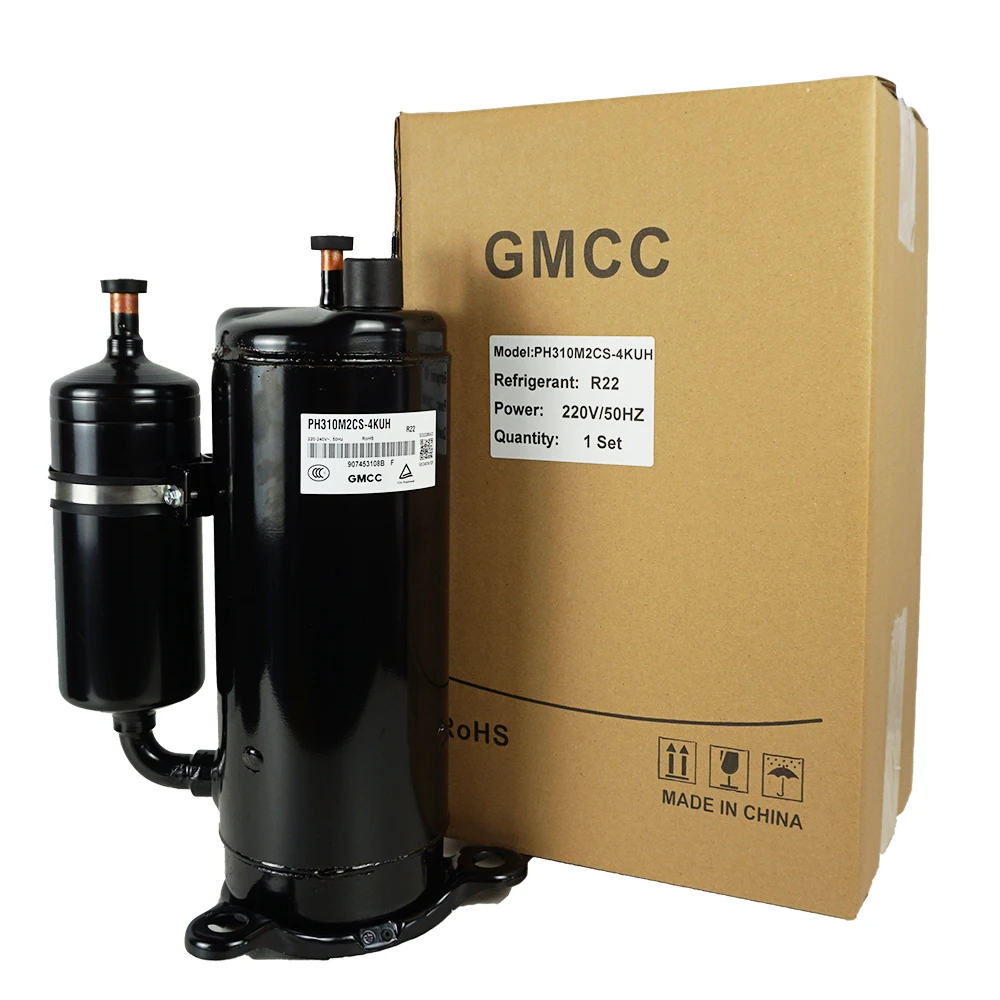 GMCC оригинальный новый роторный компрессор R22 1Ton 12000BTU с быстрой доставкой самая низкая цена отдельная картонная загрузка