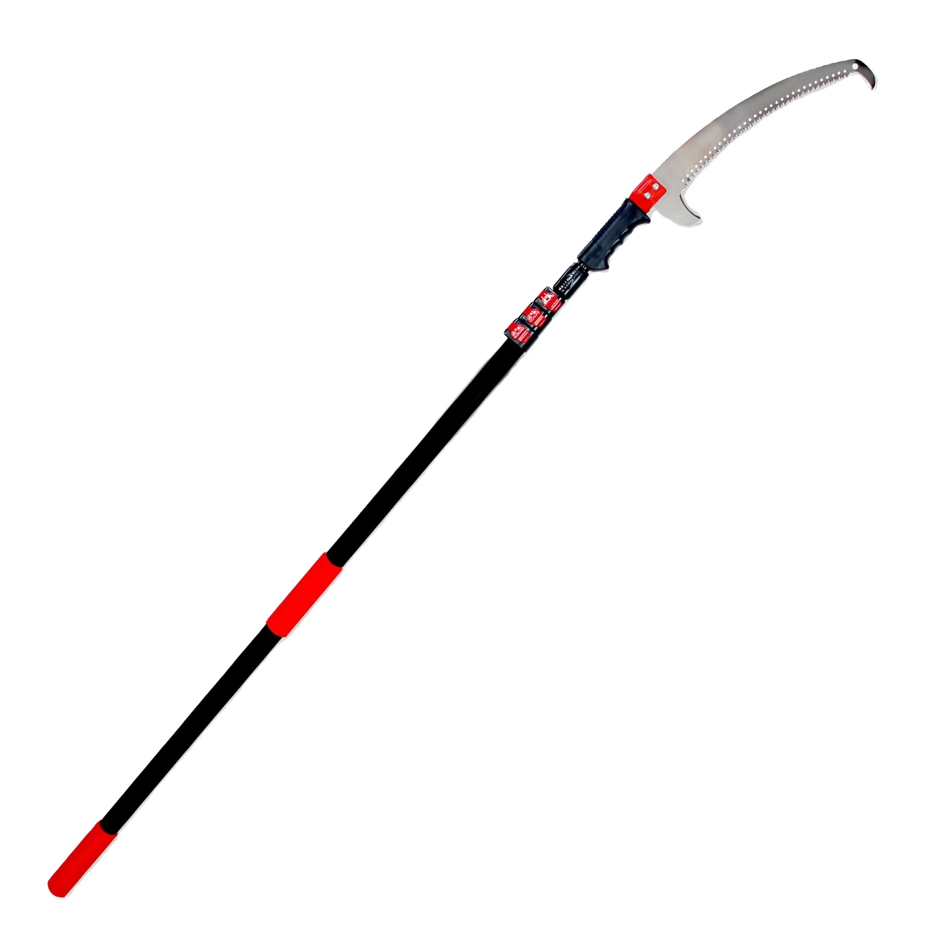 Extentool telescopic pole saw for trees with 7.2m telescopic tube for long handle tools