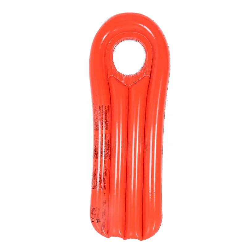 Inflatable surfboard children playing in water toy mount floating bed swimming ring