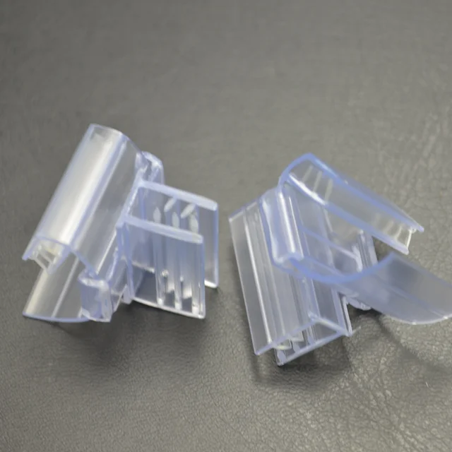 Supermarket plastic shelf edge label holder price  promotion display label holder for supermarket shelf