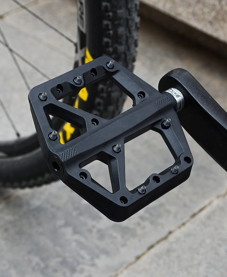 Guaranteed Black 3 Bearing Multi-color Foading Bike Parts Non-Slip Lightweight Nylon Bicycle Pedals Platform Pedals 3 Bearings