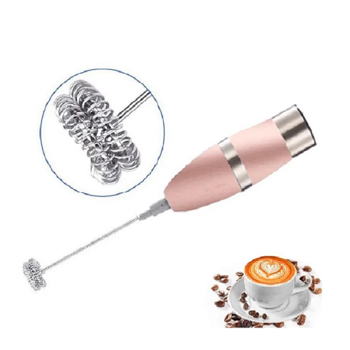 Mini Stainless Steel Electric Milk Frother Handheld Detachable USB Coffee Milk Handheld Milk Frother