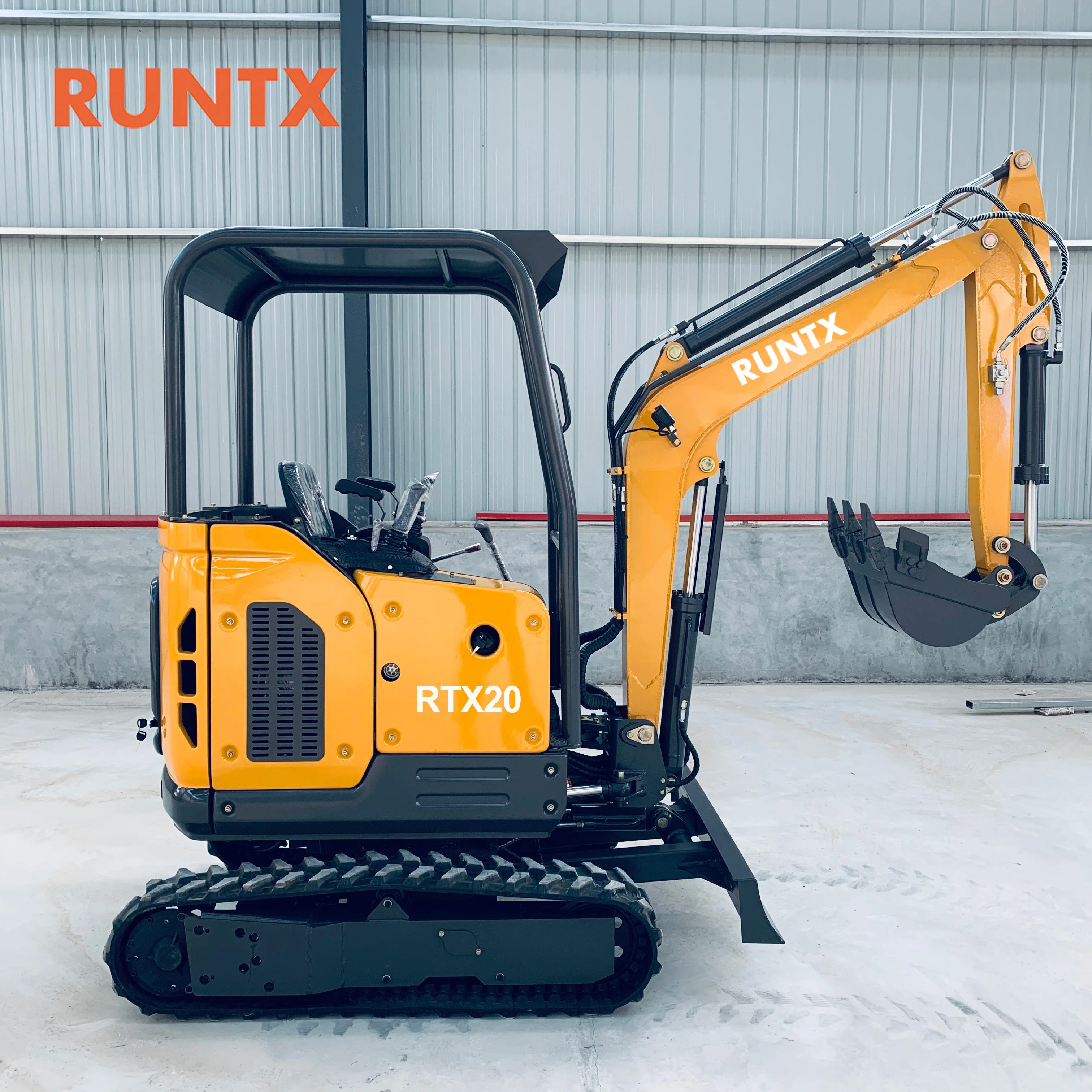 RUNTX 2ton Ретро escabadora дизельный экскаватор epa мини-экскаватор цена