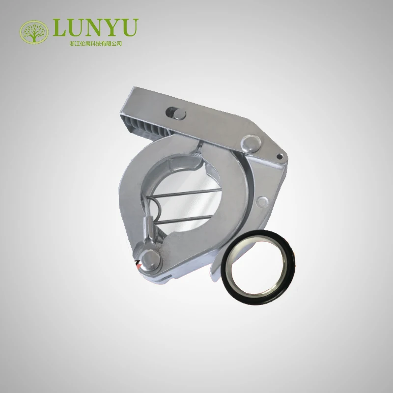 ISO Double Claw Clamp Aluminium Vacuum