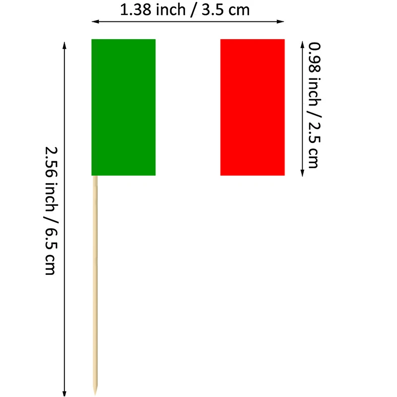 Wholesale Mini Flag Toothpick Tooth Picks With Brandtooth Picks With Branded Flags