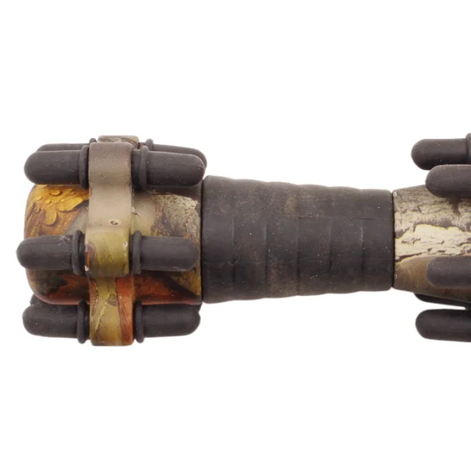 Factory Bow and Arrow Vibration Absorber Archery Camouflage Hunting Shooting Bow Stabilizer for Archery equipment